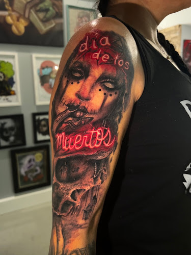 Work by Scott Hampton Tattoos
