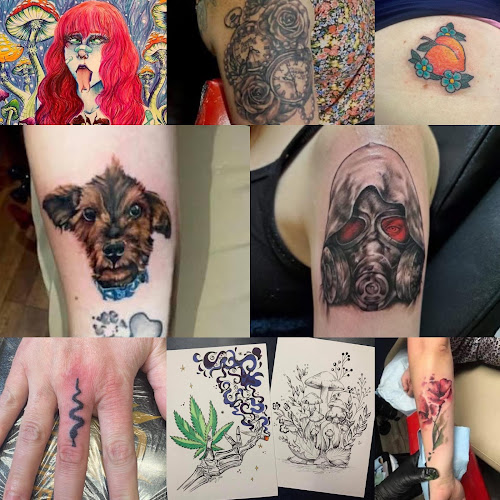 Work by Queen Of Hearts Tattoo Studio