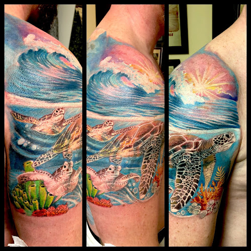 Work by Caroline Ink Tattoo of Greenville NC
