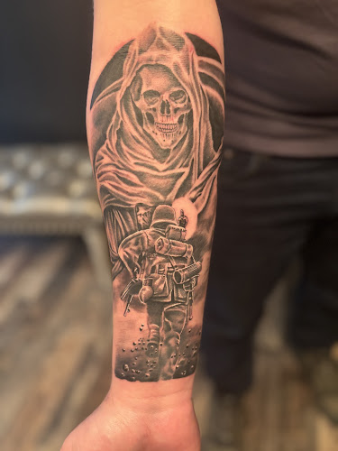 Work by Ink Monkey Tattoo LLC