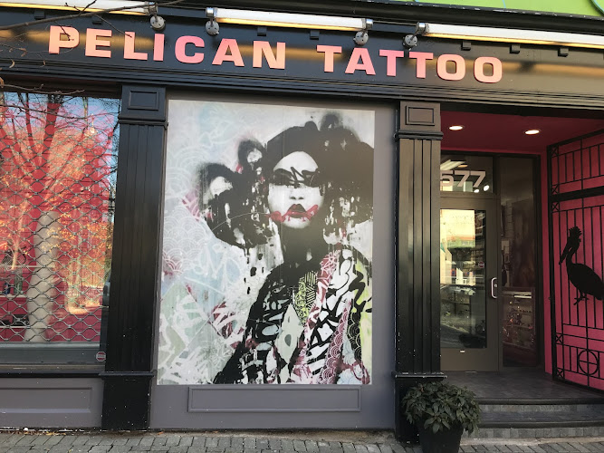 Work by Pelican Tattoo & Body Piercing