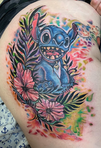 Work by Blacklist tattoo