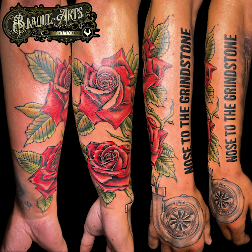 Work by Blaque Arts Tattoo