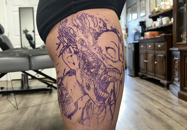 Work by House Of Daggers Tattoo Company