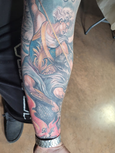 Work by Painted Lady Tattoo