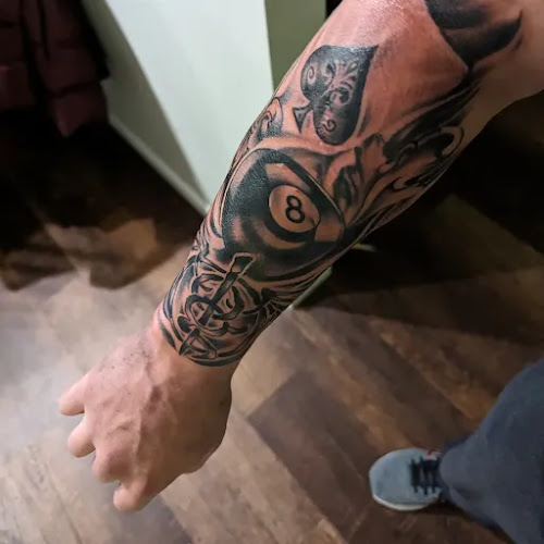 Work by Gold Syndicate Tattoo
