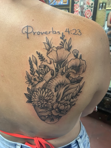Work by Black Bones Tattoo Co
