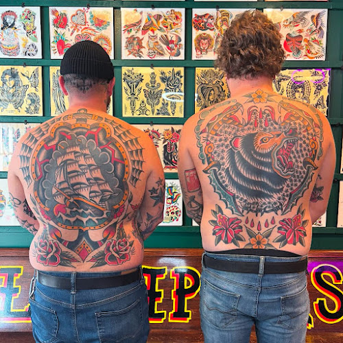 Work by Prestige Tattoos and Piercings