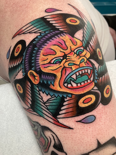 Work by Hotline Tattoo