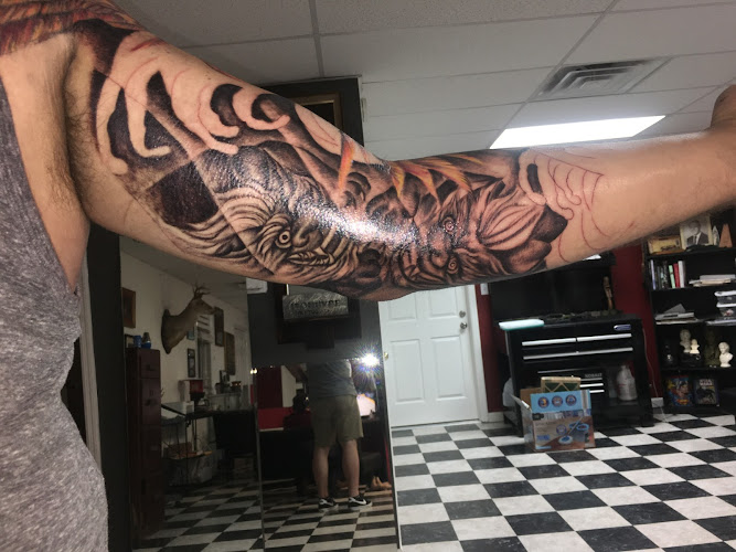 Work by IronHyde Tattoo Co.