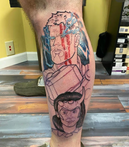 Work by Untouchable Inc. Tattoo Parlor