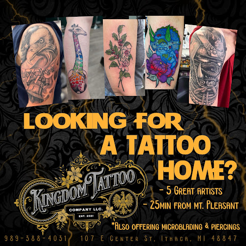 Work by Kingdom Tattoo Company