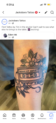 Work by Jacksboro Tattoo- Drive Thru Tattoo