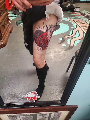 Work by Honor and Glory Tattoo