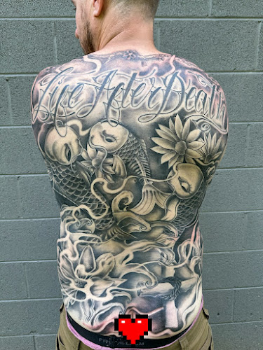 Work by The Rad Rooster Tattoo Co.