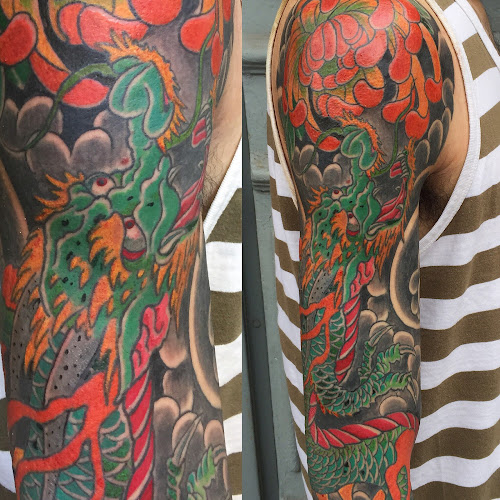 Work by Jersey City Tattoo