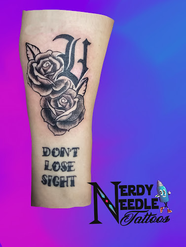 Work by Nerdyneedletattoos