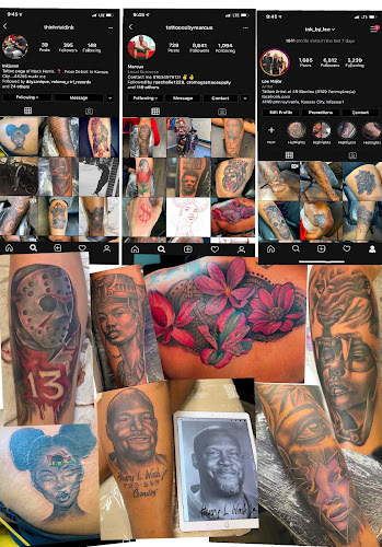 Work by Black Stone Tattoos