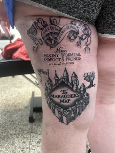 Work by Okie Dokie Tattoo