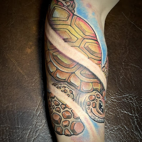 Work by Steel Panther Tattoo