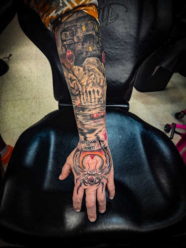 Work by Ink-a-zoid Tattoos & Piercings