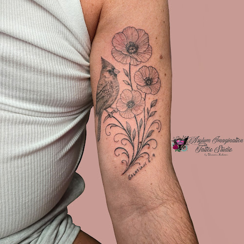 Work by Asylum of Imagination Tattoo Studio