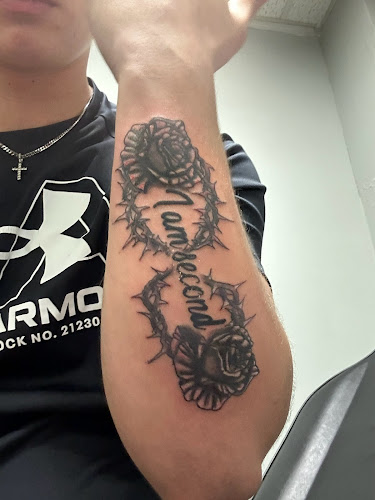 Work by Monkey Brain Tattoo Studio