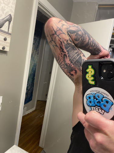 Work by B.O.M.B. Ink Studios - Body Options Made Better