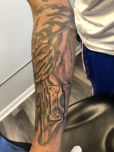 Work by Red Brick Tattoo