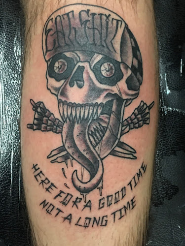 Work by Ghost Wolf Tattoo