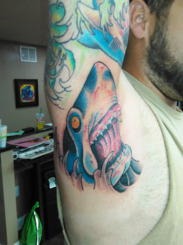 Work by Gaslight Tattoo Company