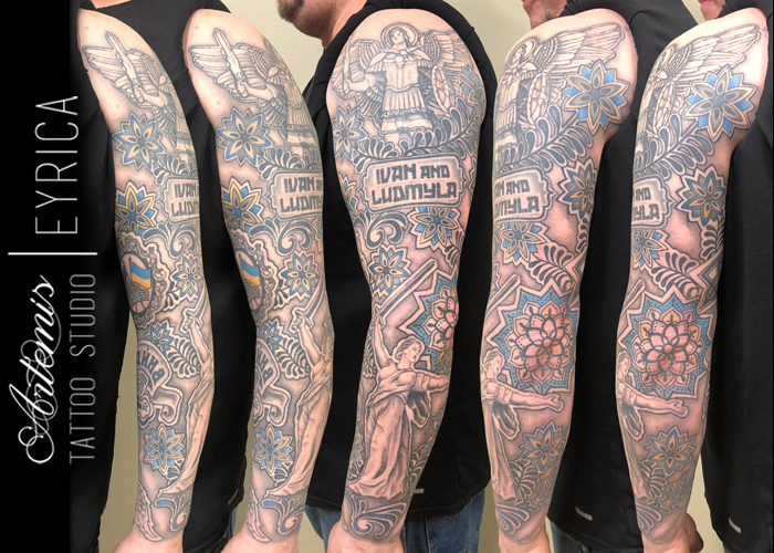 Work by Artemis Tattoo Studio