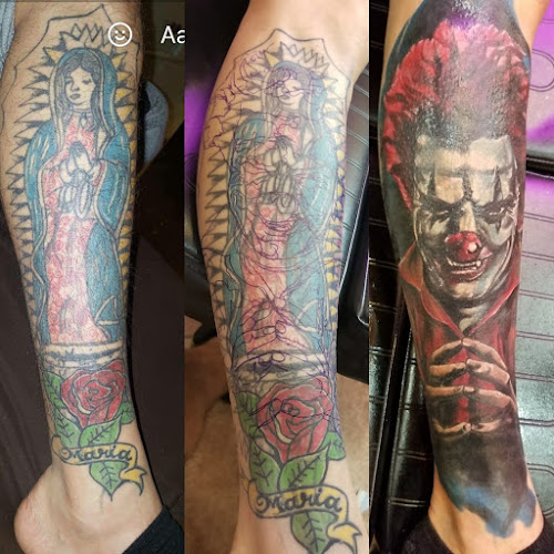 Work by Artists of Blue Velvet Tattoo