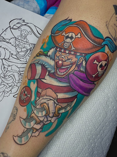 Work by Get Wet Tattoos