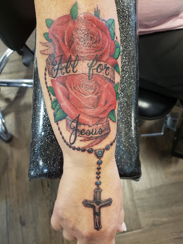 Work by Blue Buddha Tattoo