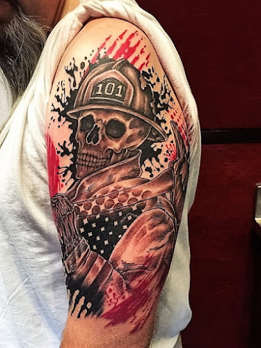 Work by Hart & Huntington Tattoo Co