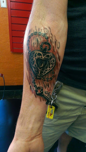 Work by Koolsville Tattoo / Sacred Heart