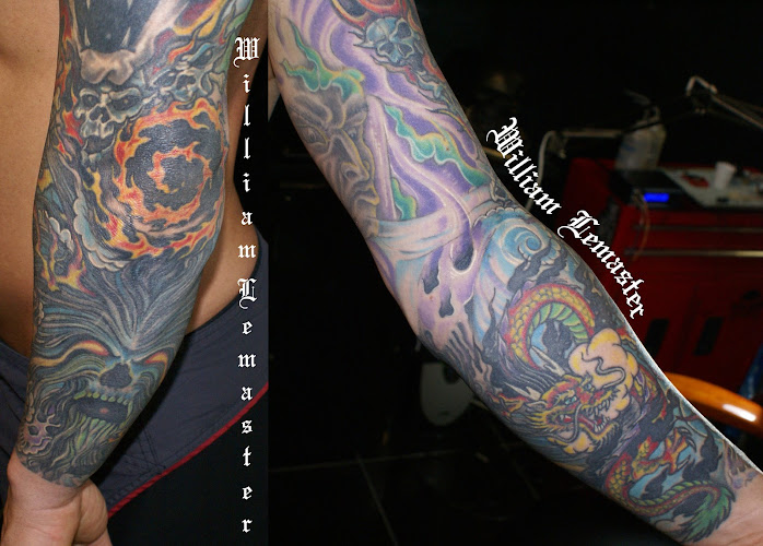 Work by Mystical Ink Tattoo & Piercing