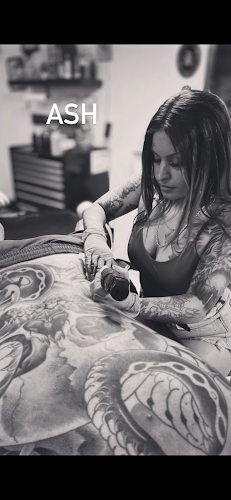 Work by Painted Lady Tattoo Co.