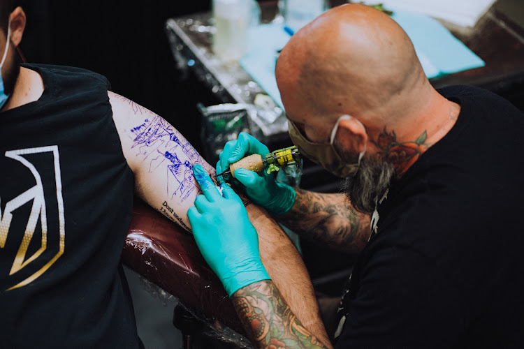 Work by Revolt Tattoos