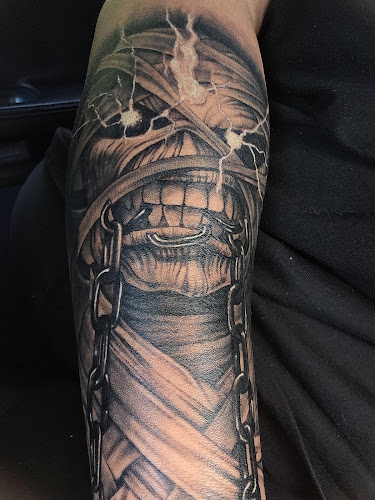 Work by Saints & sinners tattoo collective