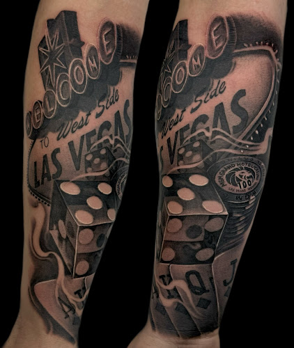 Work by Smiles n Cries Las Vegas Tattoo Studio
