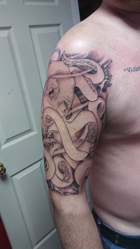 Work by Blazin Tattoos
