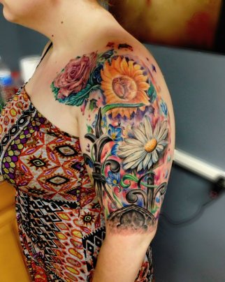 Work by Skin Illustrations Tattoos & Piercings