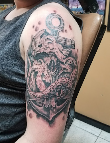 Work by Chuck's Tattooing & Body