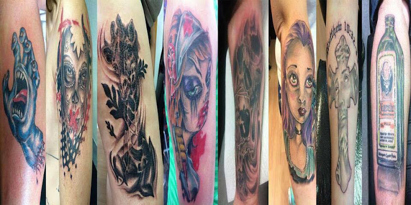 Work by Sacred Gem Tattoo Studio