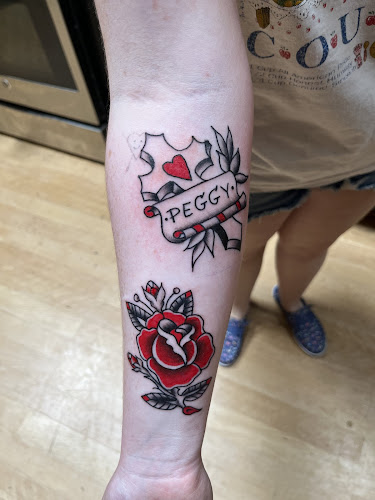 Work by Prairie Rose Tattoo
