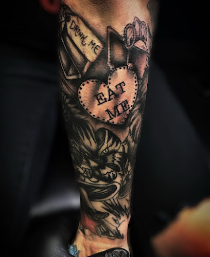 Work by Fallen Angel Tattoo Studio llc