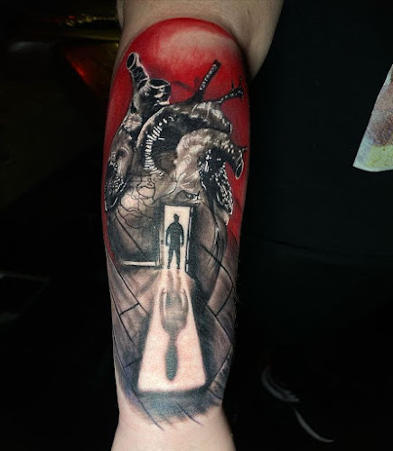 Work by To The Grave Tattoo Co.