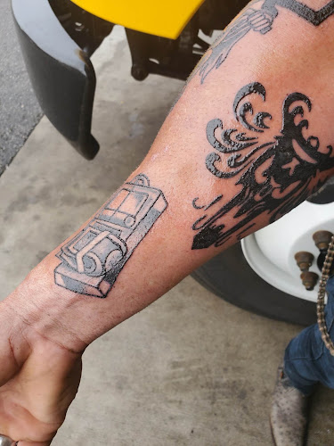 Work by Hiram's Tattoo Collective